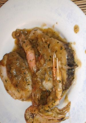 A picture of Hake & Shrimps.