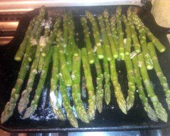 How To Make Recipe grilled asparagus w garlic  butter Practical Delicious