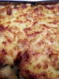 Zucchinis and patatoes gratin