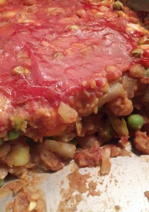A picture of Lentil Loaf.