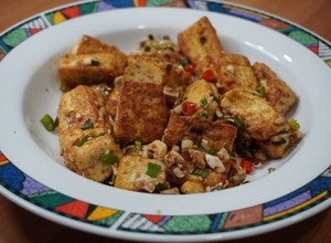 金沙豆腐(非炸) 的食譜成品照片
