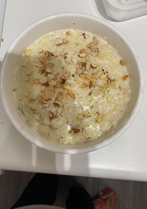 A picture of Laziza kheer mix.