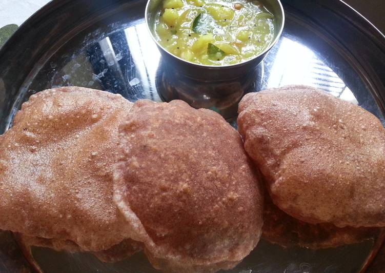 Simple Way to Prepare Super Quick Homemade Ragi Poori (Fingermillet poori)