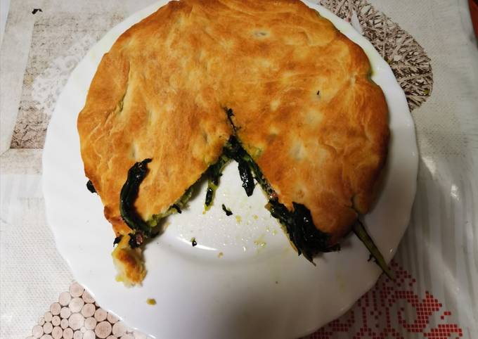 Focaccia con verdura