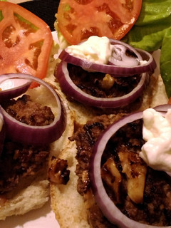 A picture of Garlic Lovers Burgers.