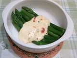 mustard mayo asparagus
