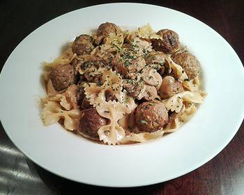 Ultimate Serving Recipe Meatball Stroganoff Delicious and Healthy