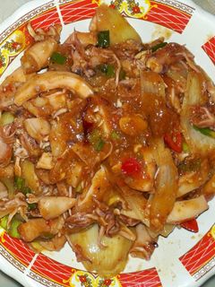 Foto resep Cumi Saos Padang
