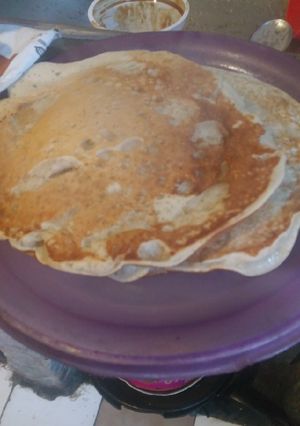 Una foto de Panqueques de Banana