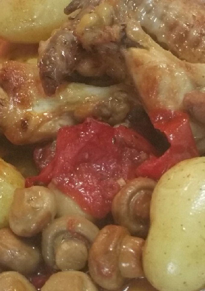 Una foto de Alitas picantes al horno