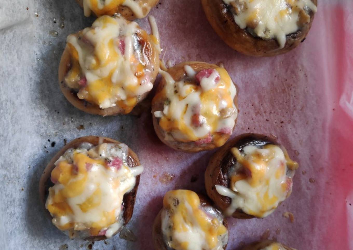 Champiñones rellenos