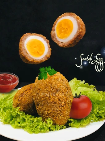 Cara Simple Membikin Resep  Scotch Egg yang Enak, Bikin Ketagihan
