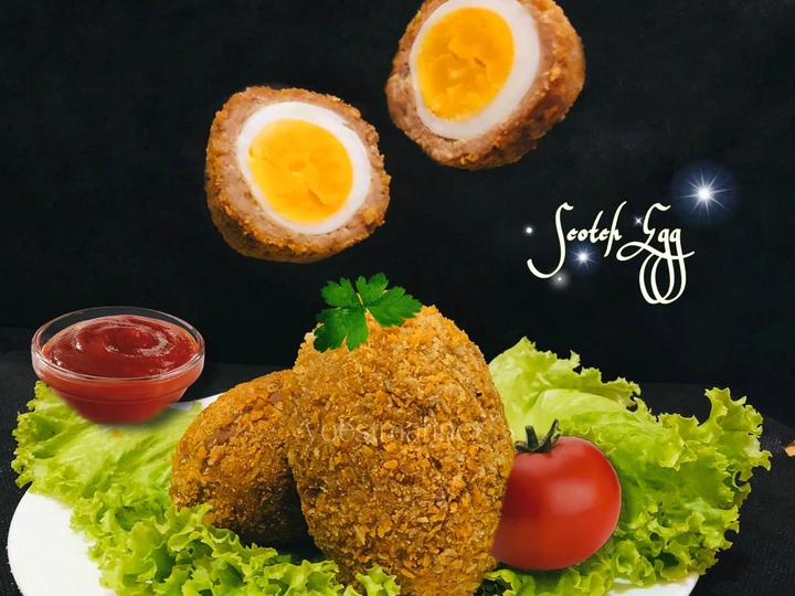 Cara Simple Membikin Resep  Scotch Egg yang Enak, Bikin Ketagihan