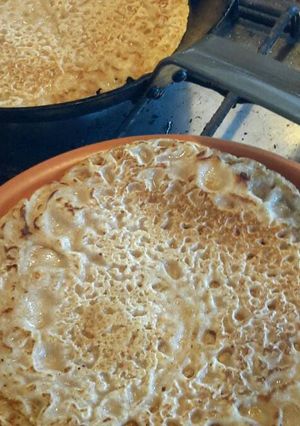 Una foto de Panquecas veganas