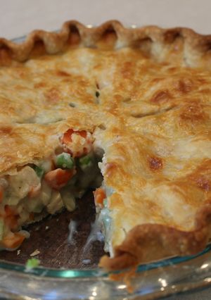 A picture of Chicken Pot Pie.