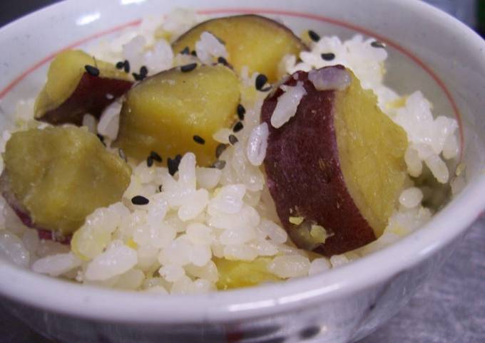 How to Make Any-night-of-the-week Sweet Potato Rice: The Subtle Sweetness Makes Me Happy!