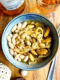 Pasta e fagioli con le cozze