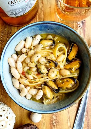 Foto di Pasta e fagioli con le cozze