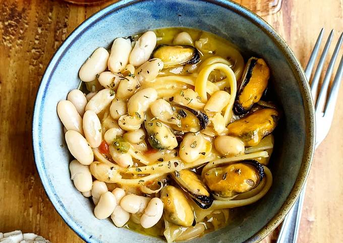 Ricetta Pasta E Fagioli Con Le Cozze Appetitosa Cucina Italiana