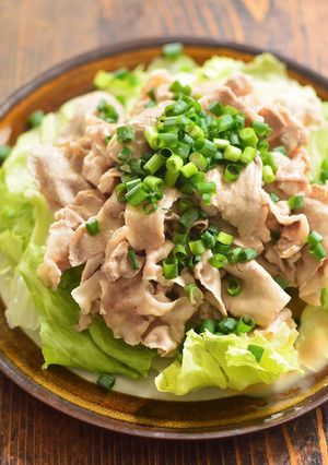A picture of Easy and Tender! Basic Chilled Pork Shabu-Shabu Preparation.