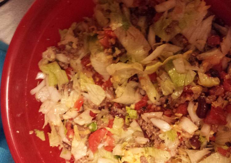 How to Make HOT Best Taco Salad on Earth