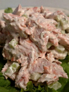 A picture of Salmon Salad.