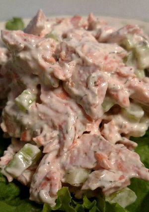 A picture of Salmon Salad.