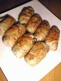 Chicken Tender Rolls With Two Flavors
