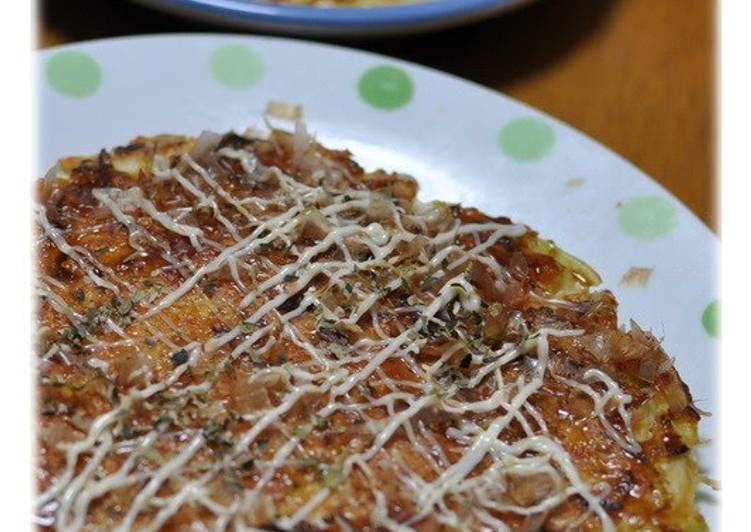 Recipe of Appetizing Okonomiyaki - Kansai-style
