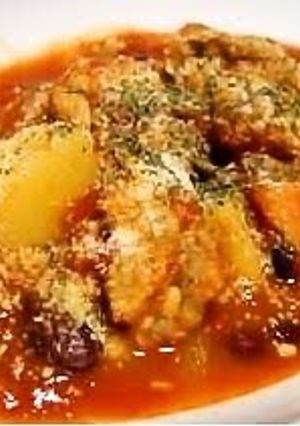 A picture of Chicken Wing Tomato Stew.