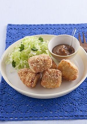 A picture of Honey Vingear Miso Chicken Cutlets.