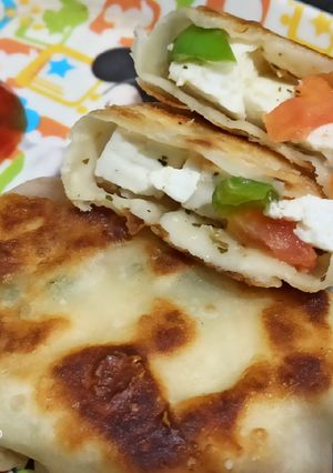 A picture of Paneer pockets.