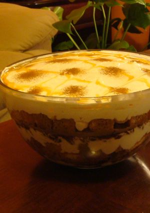 A picture of Caramel Apple n Pecan Trifle.