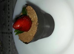 Una foto de Macetas de chocolate