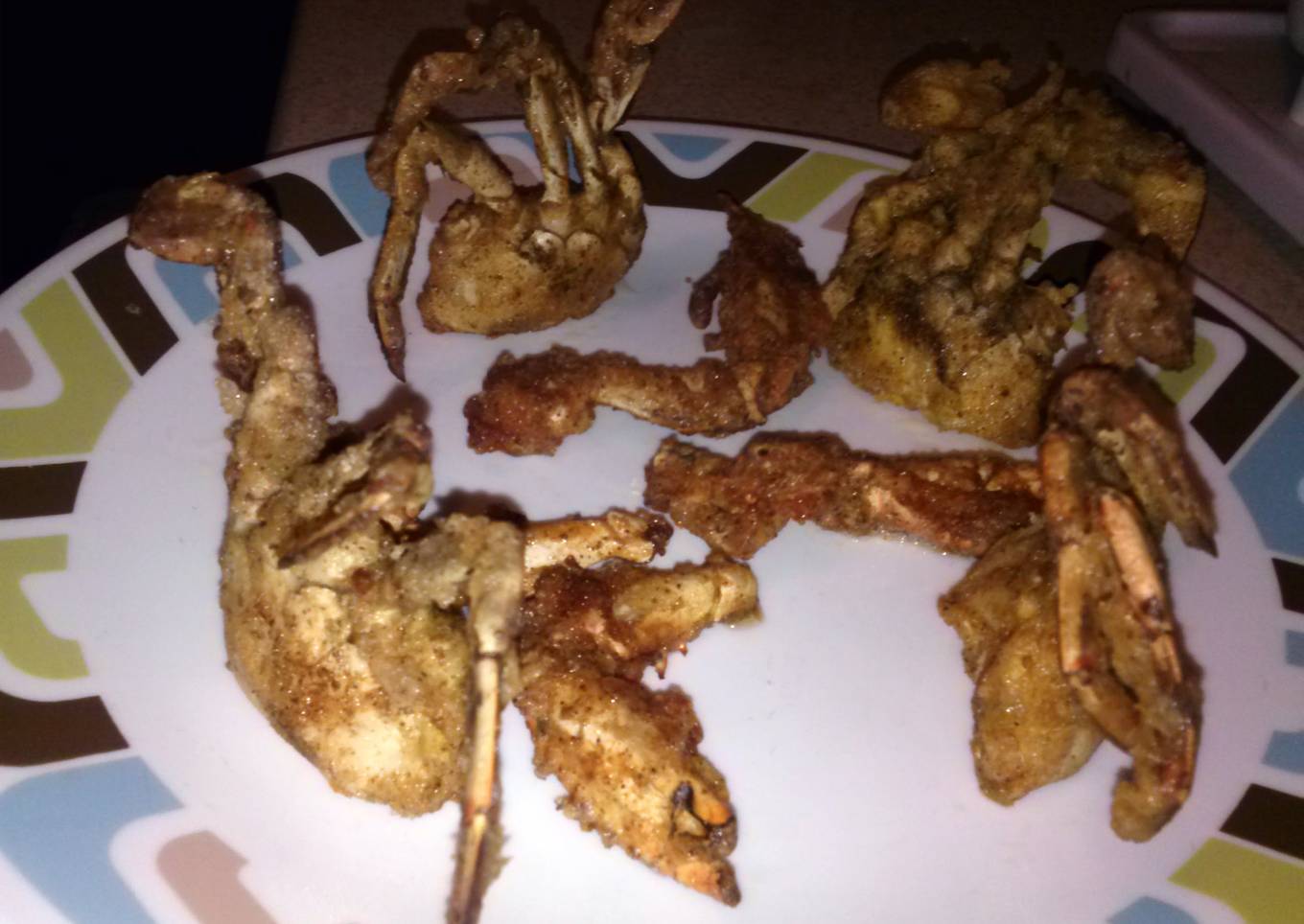 Old bay Fry Blue Crab