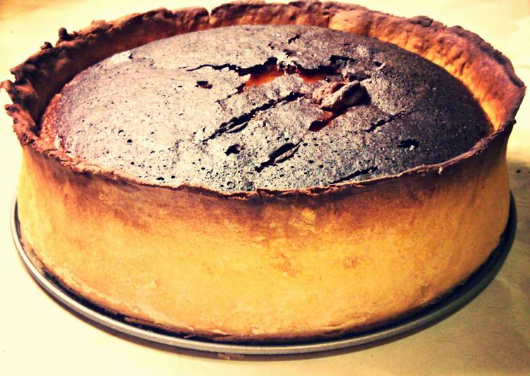 Recipe of Homemade Tourteau fromagé (French cheesecake)