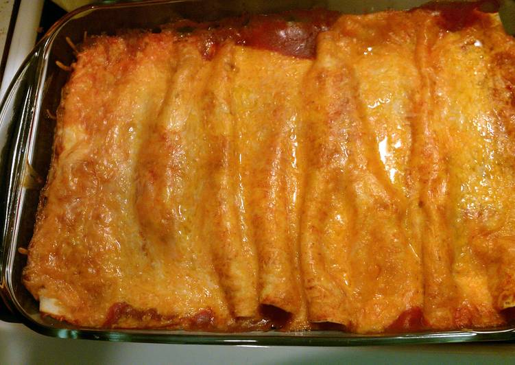 How to Make Homemade cream cheese chicken enchilada