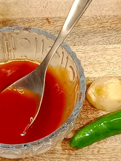 A picture of Red sauce.