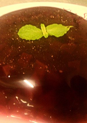 A picture of Jellied Beetroot.