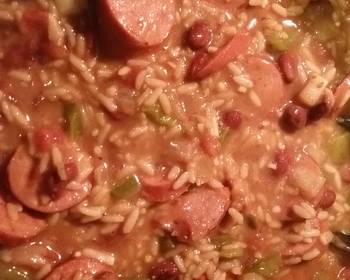 How To Making Recipe Cajun style red beans and rice Delicious Perfect