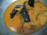 Panggang lele kuah santan
