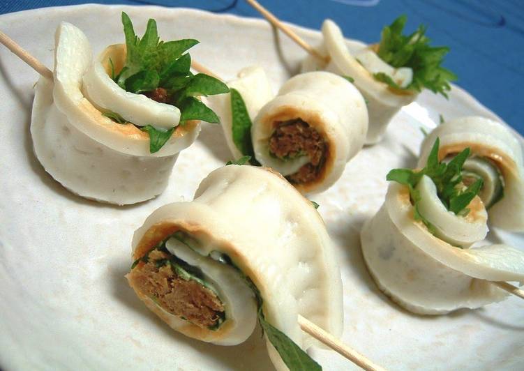 Tuna Soboro Chikuwa Wraps