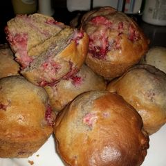 A picture of Strawberry Muffins.
