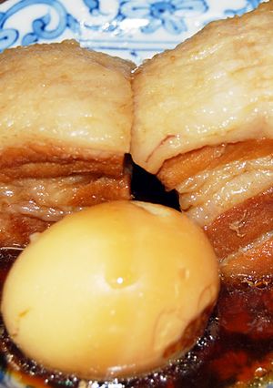 A picture of Tender Stewed Pork Belly Chunks.