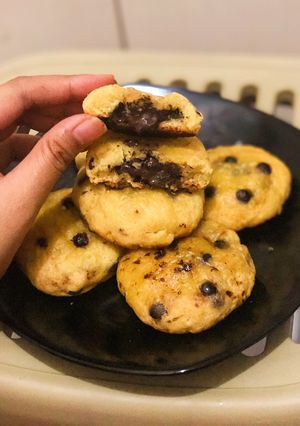 Foto resep Soft Cookies Vanilla Chocolate Teflon