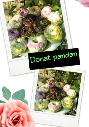 Foto resep Donat Pandan Killer Soft Bread
