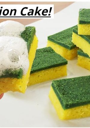 A picture of Edible Prank Sponge Cake.