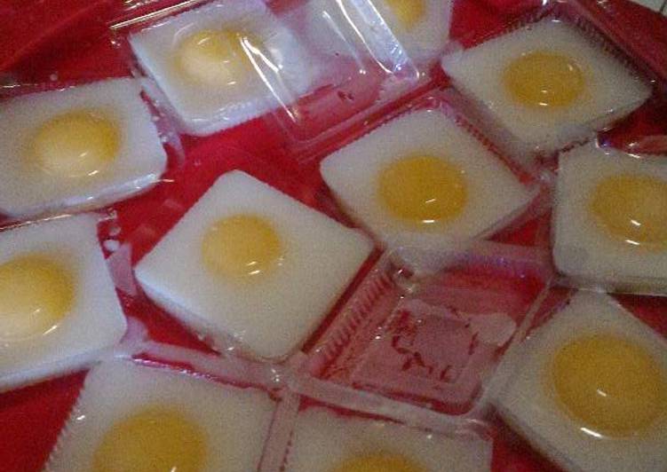 Olahan Jelly telur ceplok | Cara Masak Jelly telur ceplok Yang Bisa Manjain Lidah