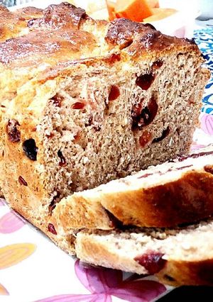Foto resep Roti Gandum Cranberry