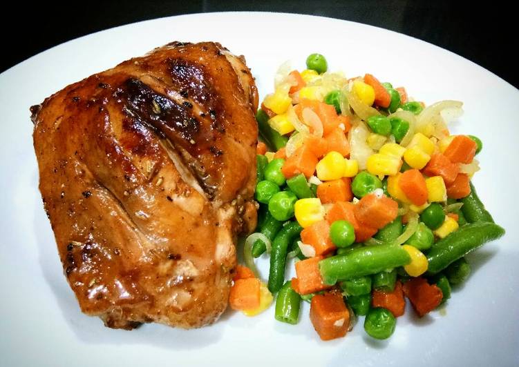 Resep Chicken Barbeque oleh Lya Sahida - Cookpad